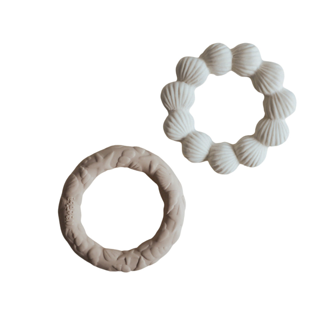 2-pak bideringe med havmotiver